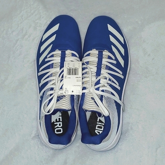 NWT Adidas Adizero Afterburner 6 Low Metal Baseball Cleats Men's Size 13 - Picture 7 of 8